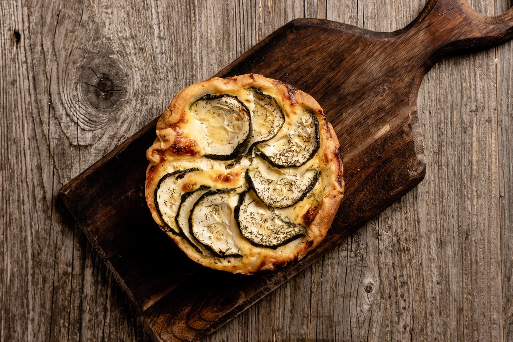 Quiche Klein Geitenkaas/Courgette 